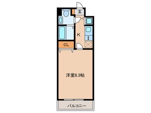 アール六本松駅前の物件間取画像